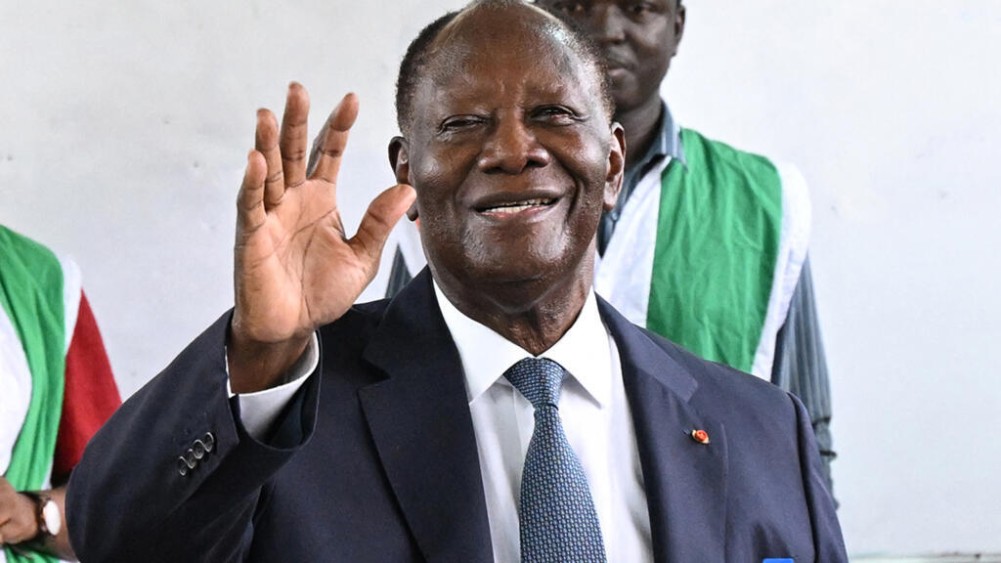 Le chef de l&rsquo;&Eacute;tat,  Alassane Ouattara