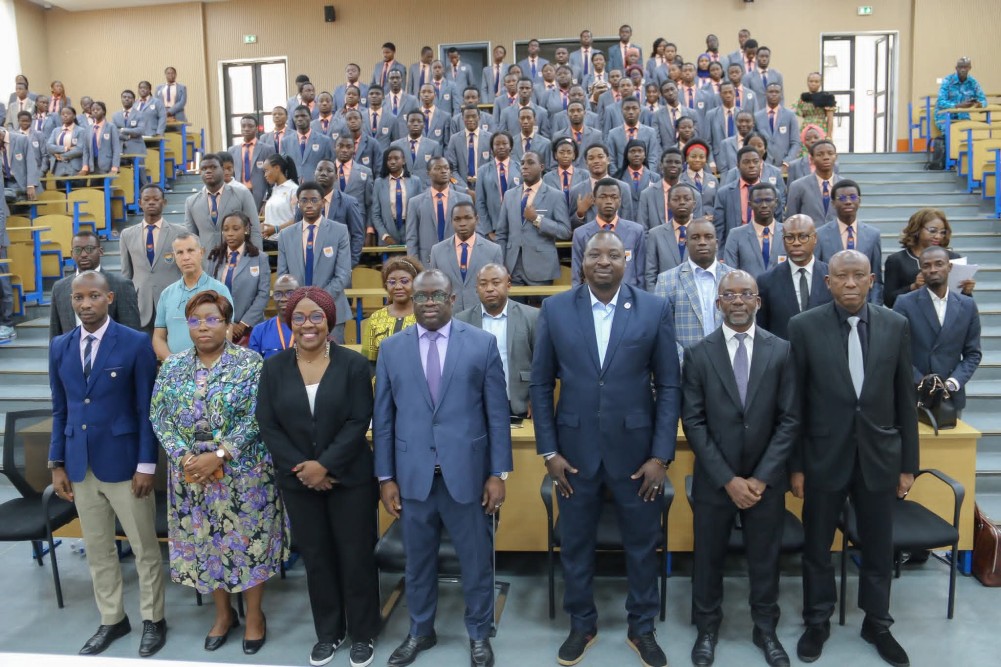 La communaut&eacute; universitaire de l'universit&eacute; de Bondoukou mobilis&eacute;e pour cette conf&eacute;rence
