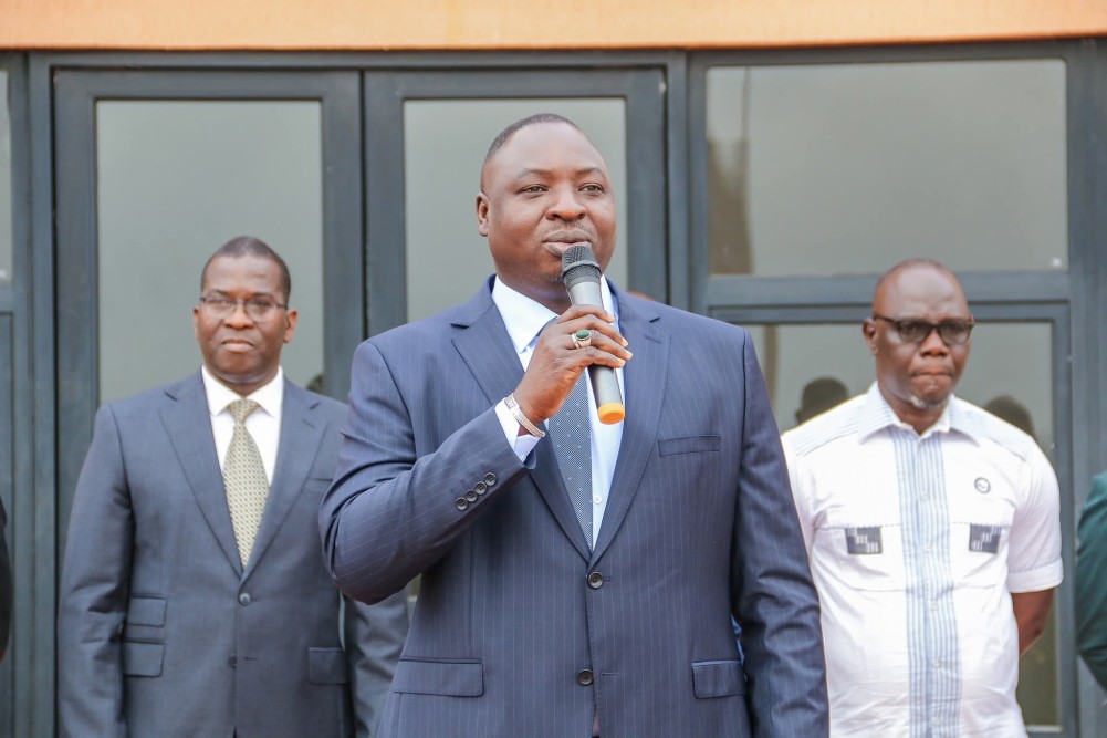 Professeur Sib Sie Justin,  vice-pr&eacute;sident de l'universit&eacute; de Bondoukou