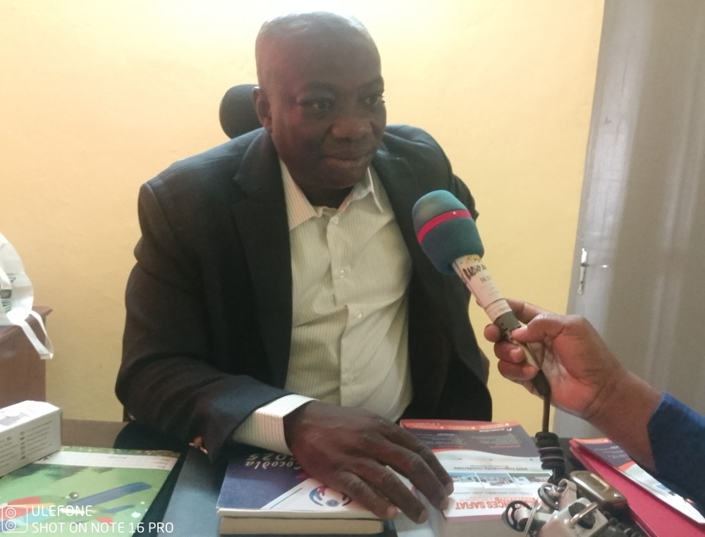 Monsieur Kouakou Kossonou, pr&eacute;sident de la chambre d&rsquo;industrie et du commerce du Gontougo Bounkani