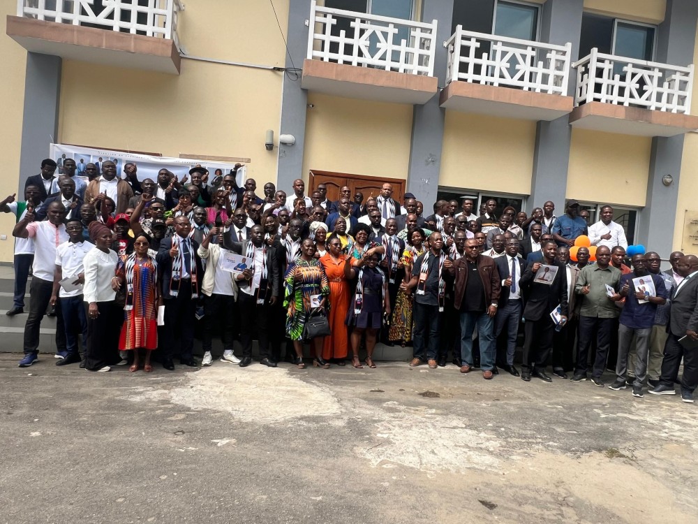 Une mobilisation exactement autour du candidat Franck Ettien