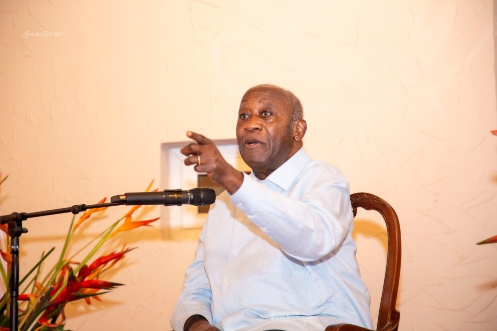 Laurent Gbagbo, pr&eacute;sident du PPACI