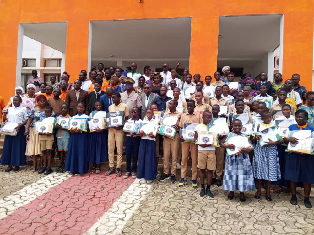 Les &eacute;l&egrave;ves de la r&eacute;gion du Gontougo, une fiert&eacute; nationale