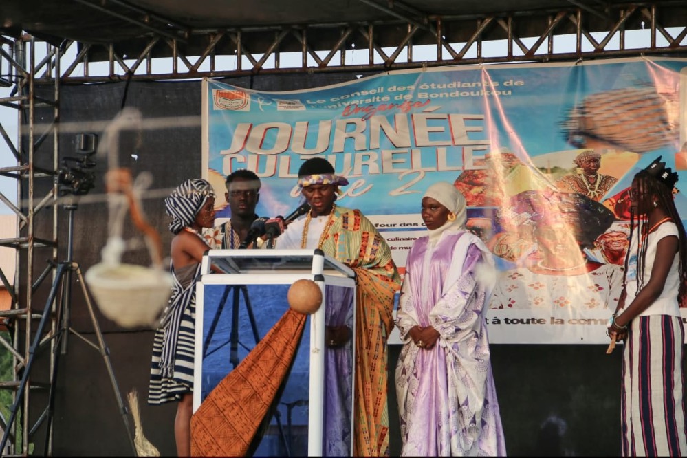 Conseil des &eacute;tudiants de l&rsquo;Universit&eacute; de Bondoukou, le pr&eacute;sident OUATTARA Yao Imad,