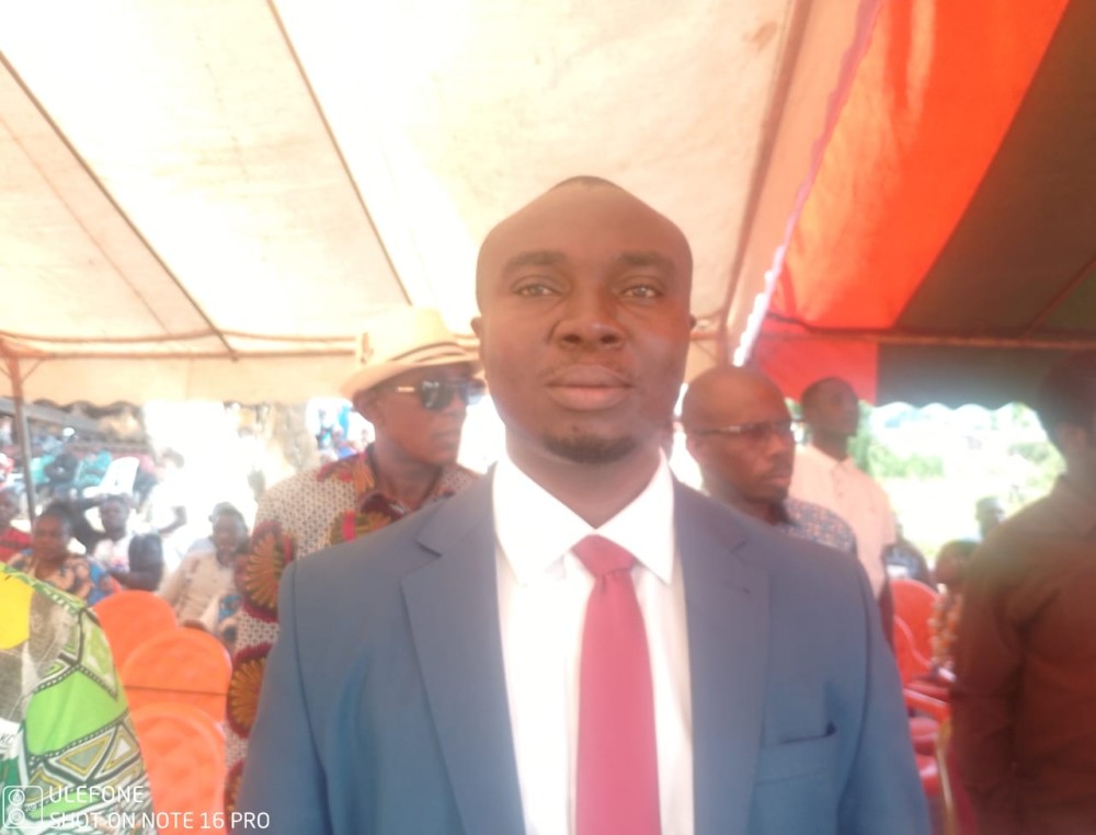 Kouadio Charlemagne, secr&eacute;taire national, en charge de la Cellule des Agents du Priv&eacute; PPA-CI GONTOUGO,