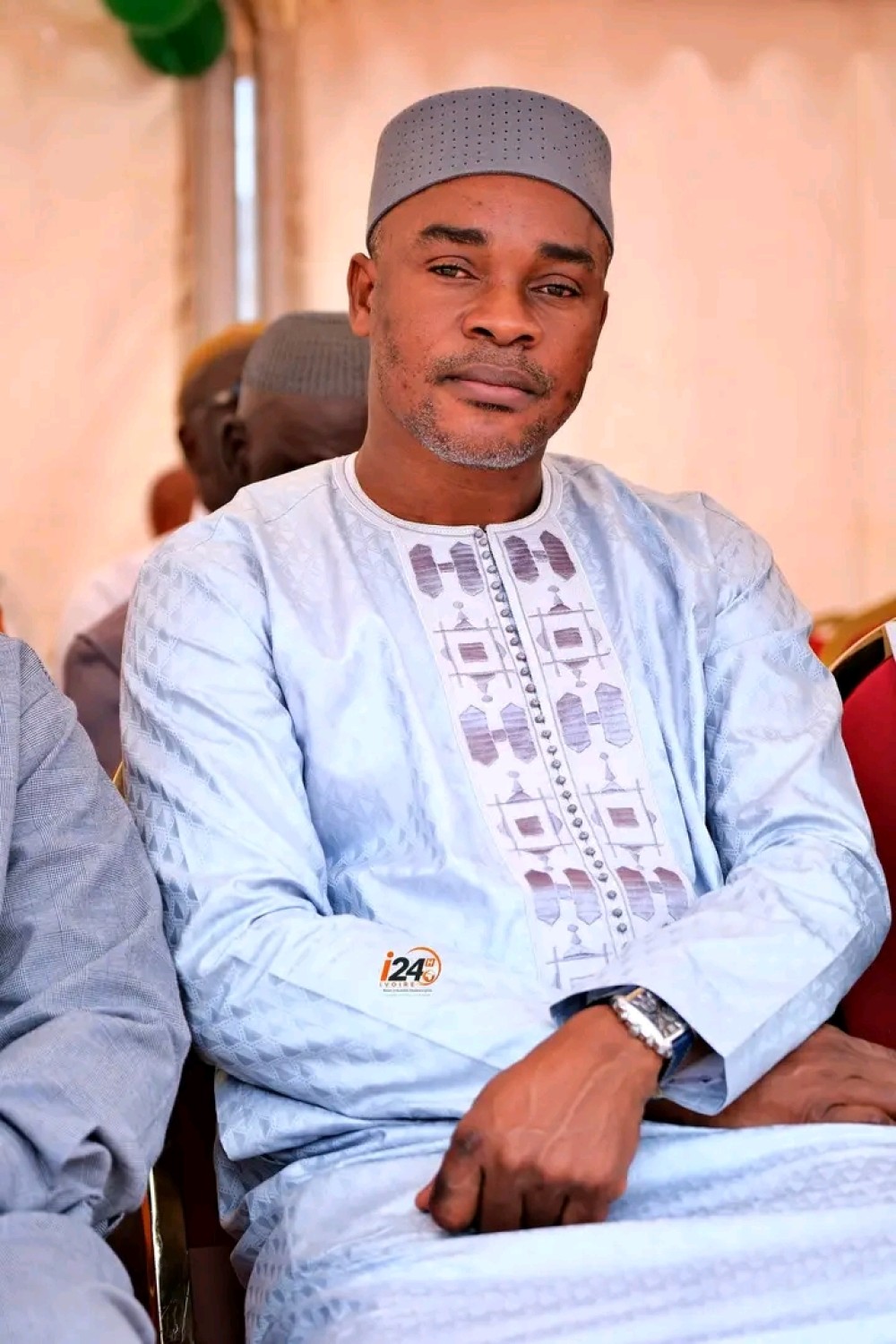 Kamagat&eacute; Mory, dit Mory Tr&eacute;sor, fils de Kamagaya n'a pas voulu f&ecirc;ter loin de sa communaut&eacute; de Bondoukou.