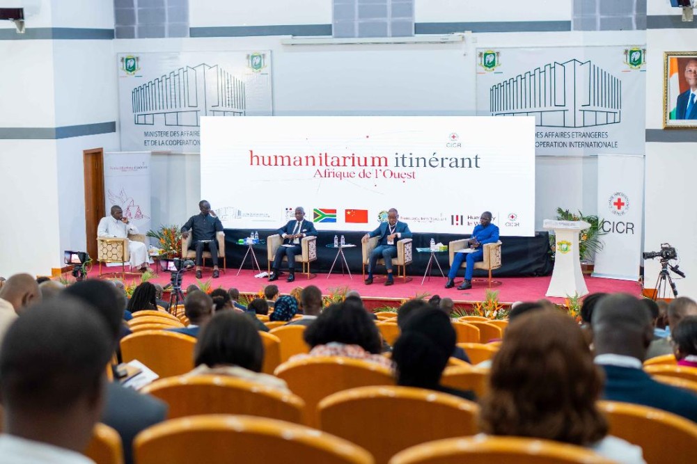 la 8e &eacute;dition de la Conf&eacute;rence Humanitarium, se tient &agrave; Abidjan
